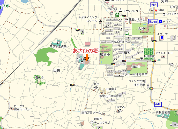 あさひの郷地図